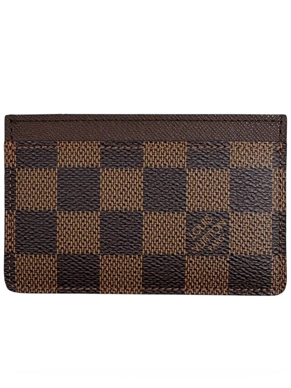 Louis Vuitton N61722 Port Carte Card Case Damier Brown